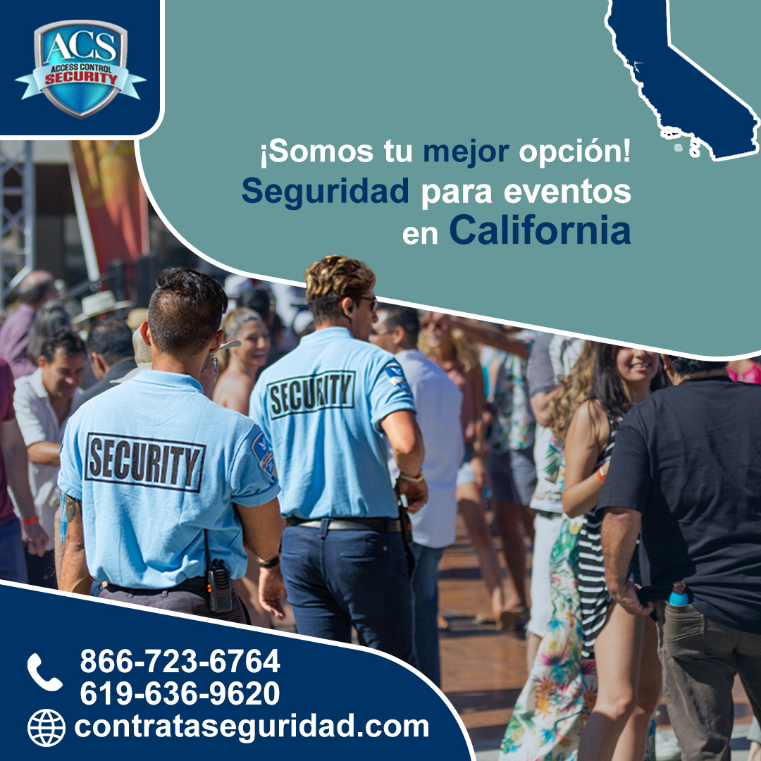 Guardias de seguridad para eventos en California