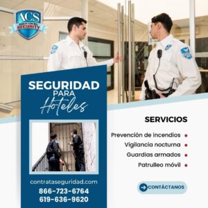 Seguridad para hoteles en Anaheim