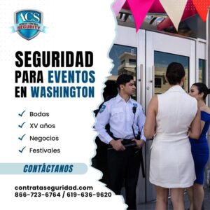 Guardias para bodas en Washington