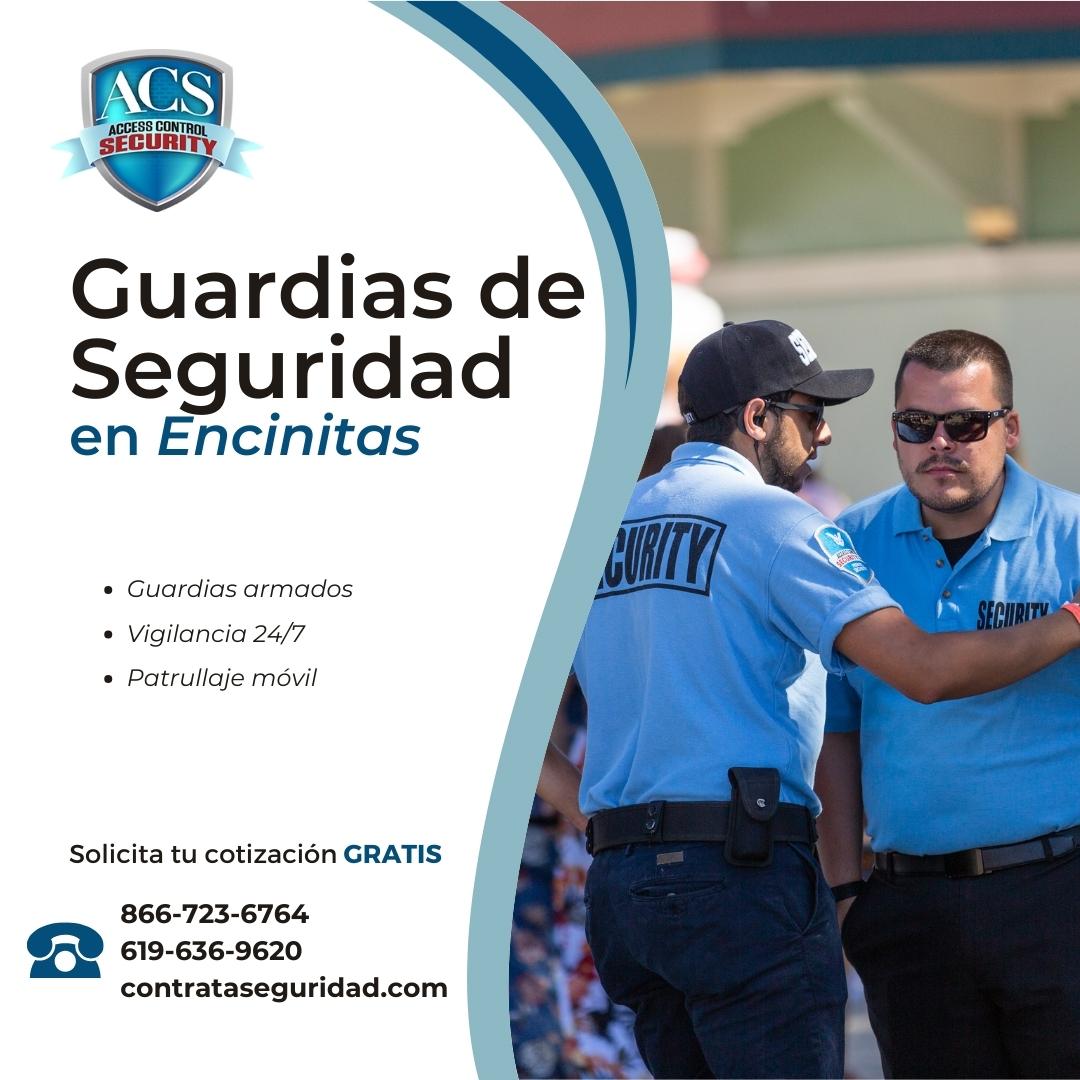 Empresa de guardias de seguridad en Encinitas
