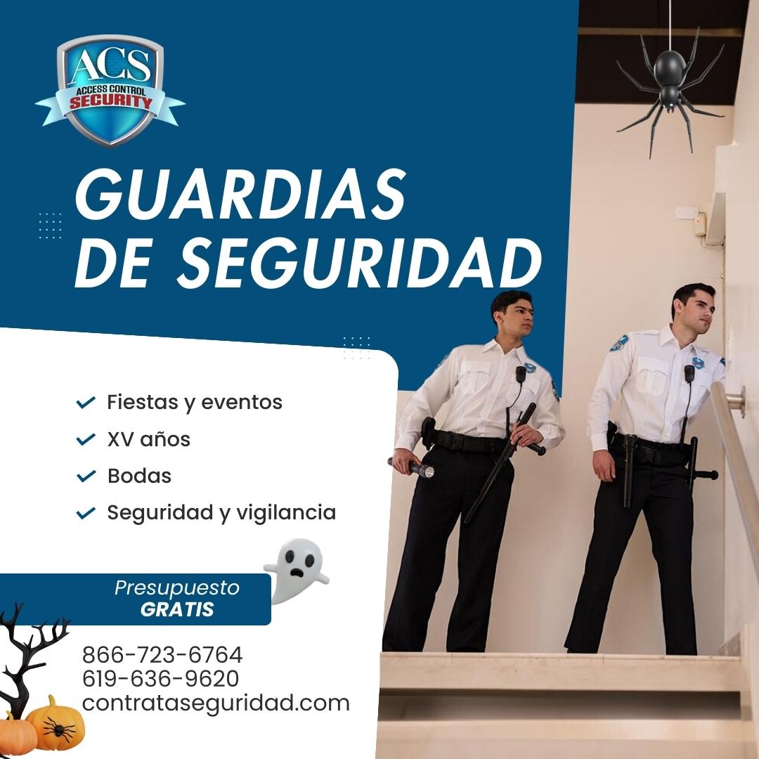 Guardias de seguridad para eventos en San José
