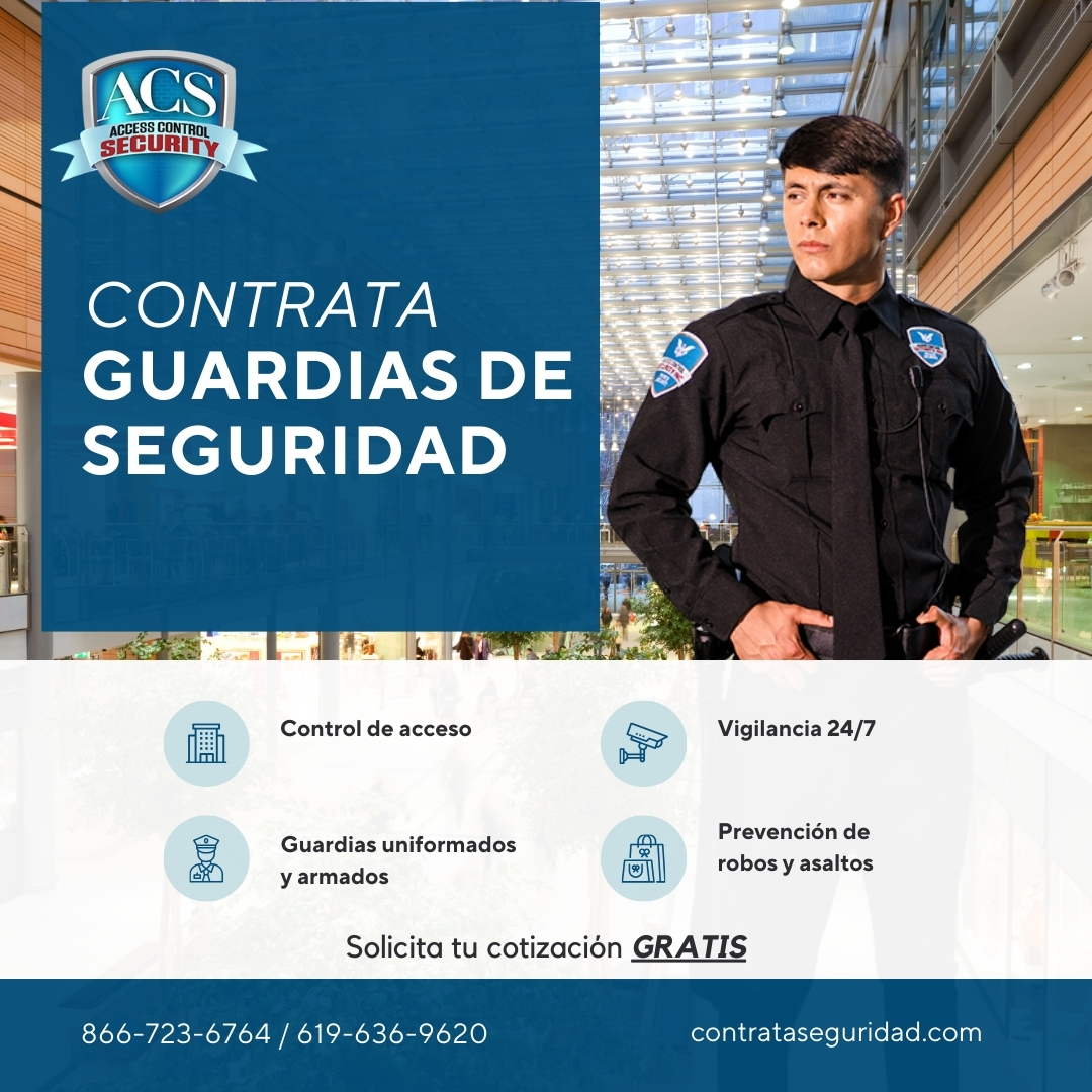 Guardias para centros comerciales en La Quinta